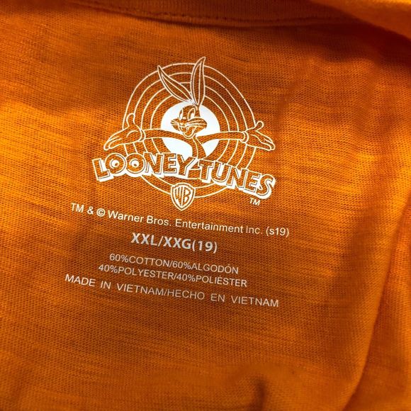 Looney Tunes Women Long Sleeve T-Shirt Top Tee Size XXL 2XL B236 -14 - Picture 11 of 11